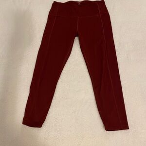 Layer 8 Women's Red Leggings